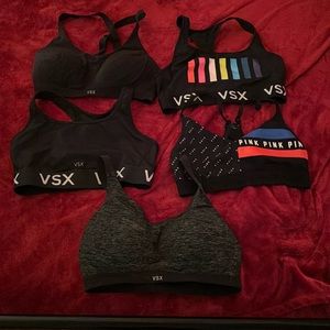 Barely Worn - Victoria’s secret/Pink Sports Bra Bundle!